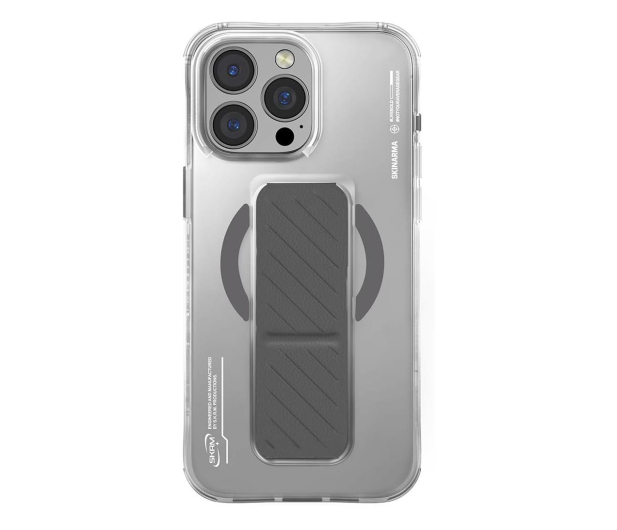 Skinarma Axon do iPhone 16 Pro Max 6.9" Magnetic Grip titanium - 1316883 - zdjęcie
